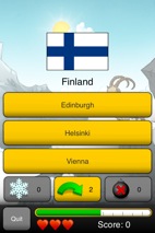 Capitals Quizzer Screenshot