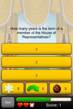 Presidents Quizzer Screenshot